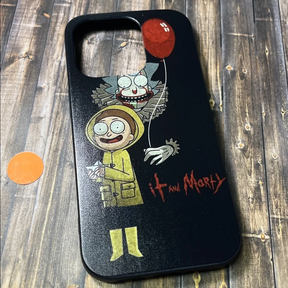 5for$10 Inspired Adult Cartoon Parody It Rick & Morty IPhone 14 Pro Phone Case